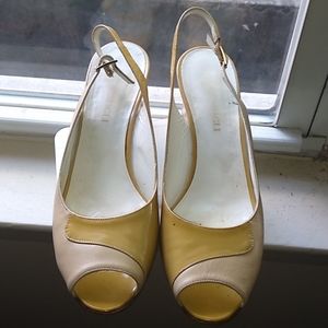 Bruno Magli sling back shoes